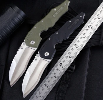 Good quality Folding knife 9CR18 blade steel+G10 handle camping hunting Tactical survival pocket fruit knives EDC hand EDC tool
Good quality Folding knife 9CR18 blade steel+G10 handle camping hunting Tactical survival pocket fruit knives EDC hand EDC tool