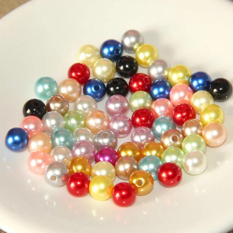 100pcs/bag Acrylic Imitation Pearls for Crafts 6 8 10mm Needlework Pearl Beads Jewelry Making Pearls for Handicrafts Wholesale
100pcs/bag Acrylic Imitation Pearls for Crafts 6 8 10mm Needlework Pearl Beads Jewelry Making Pearls for Handicrafts Wholesale