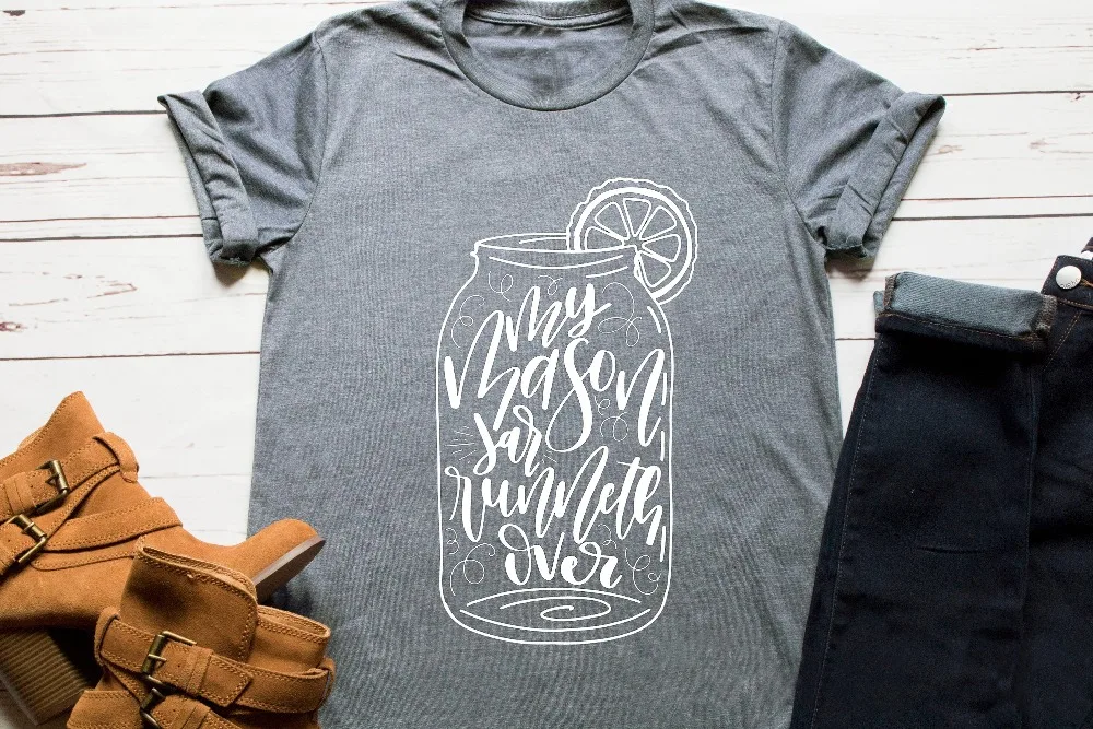 My Mason Jar Runneth Over T-Shirt Christian Church Inspirational Religious Faith women fashion grunge tumblr graphic tee tops 
My Mason Jar Runneth Over T-Shirt Christian Church Inspirational Religious Faith women fashion grunge tumblr graphic tee tops