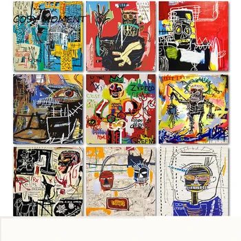 COSY MOMENT Graffiti Painting by Jean Michel Print On Canvas Abstract Wall Art Prints And Poster Wall Pictures For Bedroom ZS103
COSY MOMENT Graffiti Painting by Jean Michel Print On Canvas Abstract Wall Art Prints And Poster Wall Pictures For Bedroom ZS103