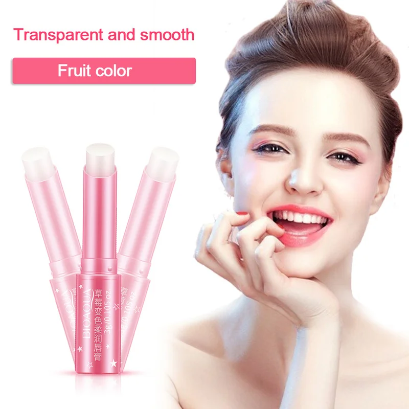 Hot Sale Strawberry Color Change Moisturizing Lip Balm Cosmetic Reduces Firming Lip Balm Color Moisturizing Lip Balm TSLM1
Hot Sale Strawberry Color Change Moisturizing Lip Balm Cosmetic Reduces Firming Lip Balm Color Moisturizing Lip Balm TSLM1