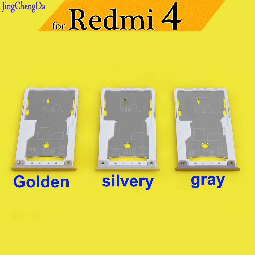 JCD Nano SIM/ Micro SIM Card Tray Holder Micro SD Card Slot Holder Adapter for Xiaomi for Redmi 4 3GB /32GB for Redmi4
JCD Nano SIM/ Micro SIM Card Tray Holder Micro SD Card Slot Holder Adapter for Xiaomi for Redmi 4 3GB /32GB for Redmi4