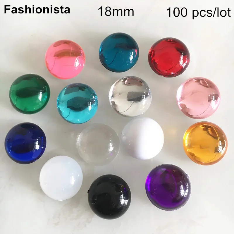 100 pcs 18mm Half Round Acrylic Cabochon For Jewelry Making,Flat Back Glue-on Rhinestones,DIY Materials For Arts and Crafts -WW
100 pcs 18mm Half Round Acrylic Cabochon For Jewelry Making,Flat Back Glue-on Rhinestones,DIY Materials For Arts and Crafts -WW