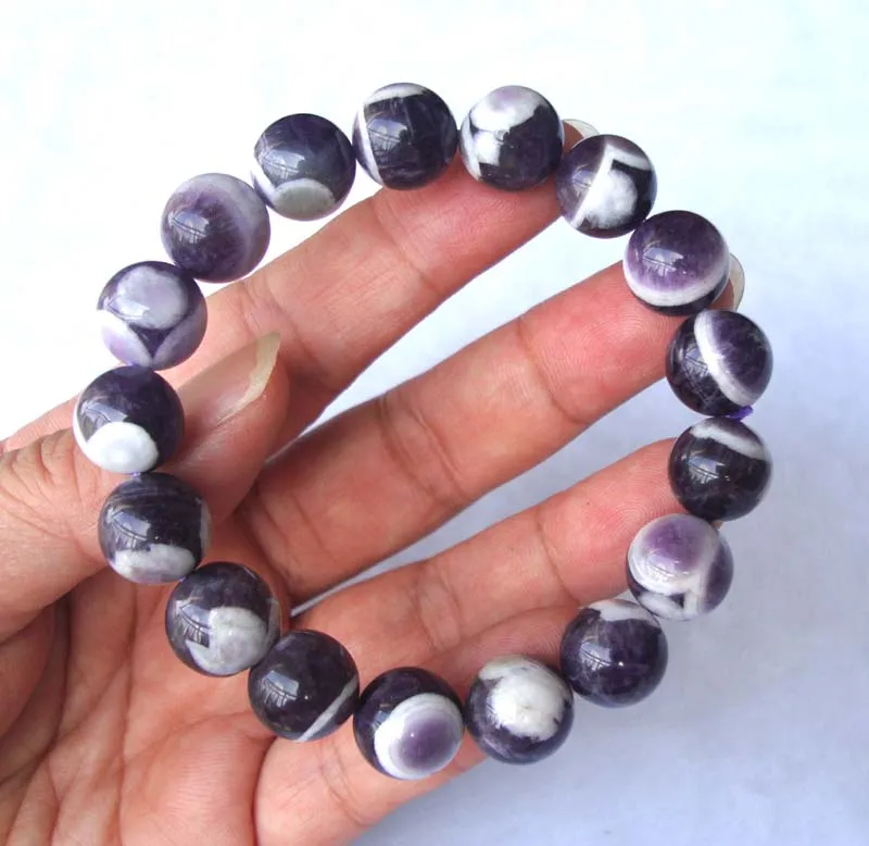 Natural South Africa Purple Dog Tooth Crystal Round Beads Bracelet Women Jewelry Accessories Weddings Parties Birthday Gift
Natural South Africa Purple Dog Tooth Crystal Round Beads Bracelet Women Jewelry Accessories Weddings Parties Birthday Gift