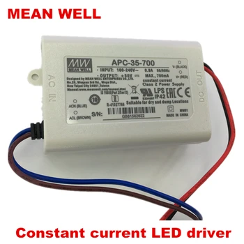 MEANWELL 30W35W LED power supply APC-35-350/500/700/1050 constant current Class 2 led driver IP42
MEANWELL 30W35W LED power supply APC-35-350/500/700/1050 constant current Class 2 led driver IP42