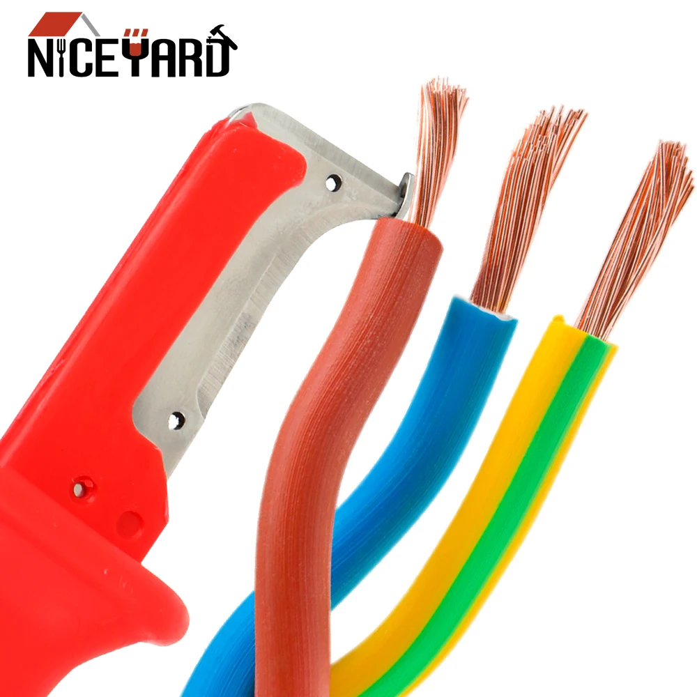 NICEYARD Wire Stripper Knife Cable Stripper Insulation Stripping Pliers Multifunction Hand Tools
NICEYARD Wire Stripper Knife Cable Stripper Insulation Stripping Pliers Multifunction Hand Tools