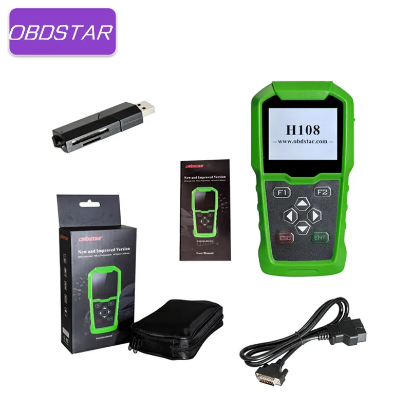 OBDSTAR H108 PSA Programmer Support All Key Lost Programming/Pin Code Reading/Cluster Calibrate for Peugeot/Citroen/DS
OBDSTAR H108 PSA Programmer Support All Key Lost Programming/Pin Code Reading/Cluster Calibrate for Peugeot/Citroen/DS
