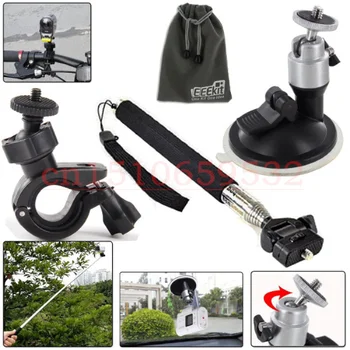 4in1 GoPro Bike Handlebar Mount Holder + Handheld Monopod Action Cam HDR AS20/AS30V/AS100V Bike/Car Mount + Selfie Monopod
4in1 GoPro Bike Handlebar Mount Holder + Handheld Monopod Action Cam HDR AS20/AS30V/AS100V Bike/Car Mount + Selfie Monopod