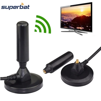 Superbat 5dbi DVB-T Antenna 470-860MHZ Aerial with 3M RG58 Extension Cable DVB-TV Plug Magnetic based Mounting Customizable
Superbat 5dbi DVB-T Antenna 470-860MHZ Aerial with 3M RG58 Extension Cable DVB-TV Plug Magnetic based Mounting Customizable