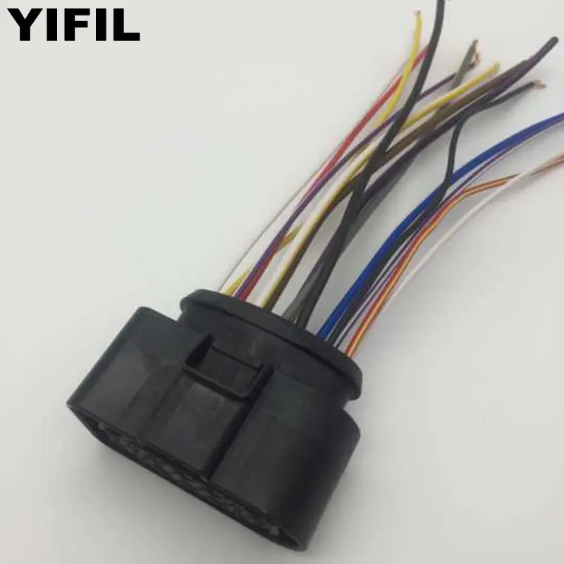 14 Pin/Way Xenon Headlamp Light Connector Plug With Wire Cable Pigtail For VW AUDI A4 A6L Q5 Q7 3C0 973 737 3C0973737
14 Pin/Way Xenon Headlamp Light Connector Plug With Wire Cable Pigtail For VW AUDI A4 A6L Q5 Q7 3C0 973 737 3C0973737