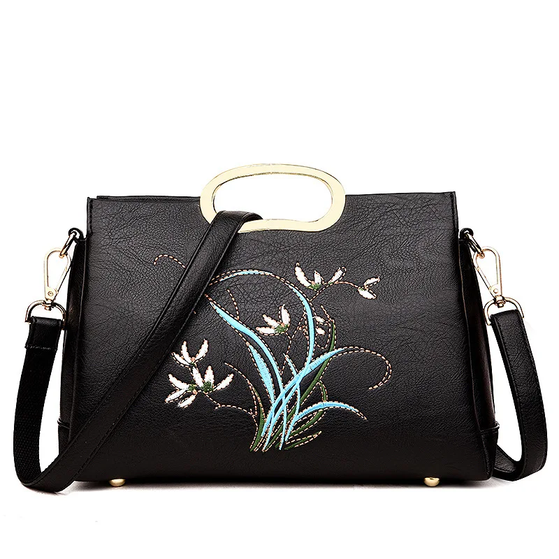 New Embroidered Women's Genuine Leather Handbags Shoulder CrossBody Bag Fashion Floral Messenger Bags Women Bags Ladies
New Embroidered Women's Genuine Leather Handbags Shoulder CrossBody Bag Fashion Floral Messenger Bags Women Bags Ladies