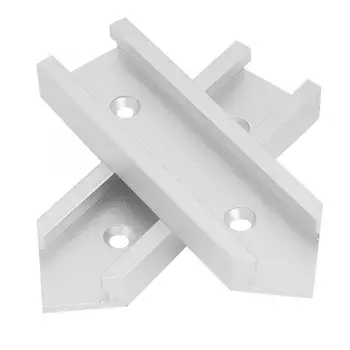 4 pcs T-track Connector Miter Track Jig Fixture Slot Connector For Router Table mechanism furniture cabinet rails
4 pcs T-track Connector Miter Track Jig Fixture Slot Connector For Router Table mechanism furniture cabinet rails