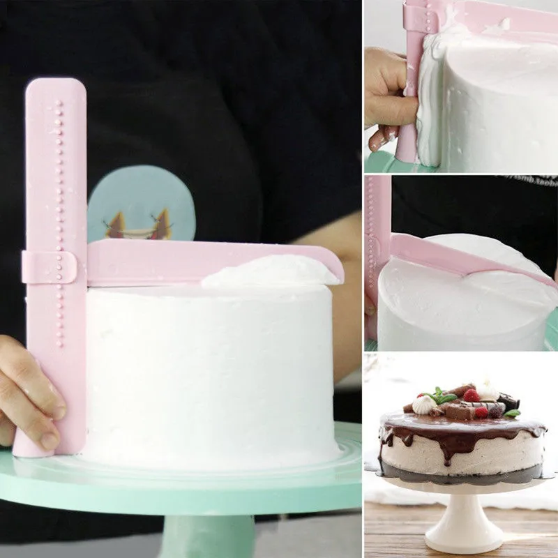 Cake Scraper Smoother Adjustable Fondant Spatulas Cake Edge Smoother Cream Decorating DIY Baking Cake Tools Kitchen Tableware
Cake Scraper Smoother Adjustable Fondant Spatulas Cake Edge Smoother Cream Decorating DIY Baking Cake Tools Kitchen Tableware