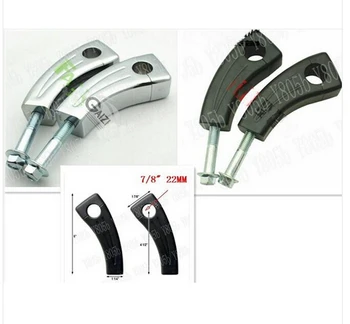 New 4.5" Risers 7/8" 22MM Handlebar For Honda Yamaha Suzuki Kawasaki Sport Bobber Custom Chopper Cruisers Street Bike
New 4.5" Risers 7/8" 22MM Handlebar For Honda Yamaha Suzuki Kawasaki Sport Bobber Custom Chopper Cruisers Street Bike