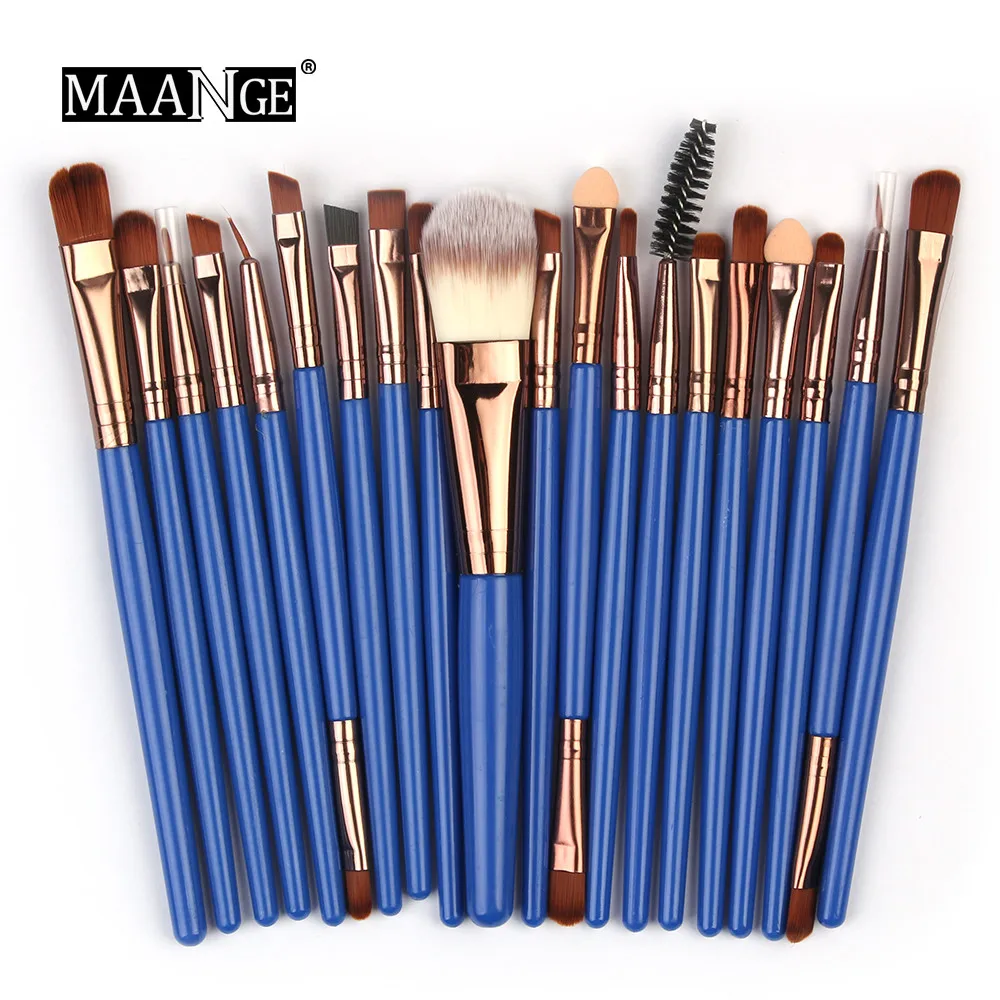 MAANGE 20 pcs Makeup Brushes Set Tools Foundation Eyeliner Eye Shadow Sculpting Profissional Make Up Brush Set pincel maquiagem
MAANGE 20 pcs Makeup Brushes Set Tools Foundation Eyeliner Eye Shadow Sculpting Profissional Make Up Brush Set pincel maquiagem