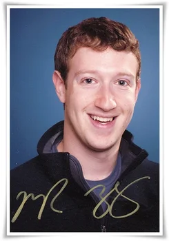 Mark Elliot Zuckerberg autographed signed with pen photo picture 4*6 inches freeshipping 11.2016 B
Mark Elliot Zuckerberg autographed signed with pen photo picture 4*6 inches freeshipping 11.2016 B