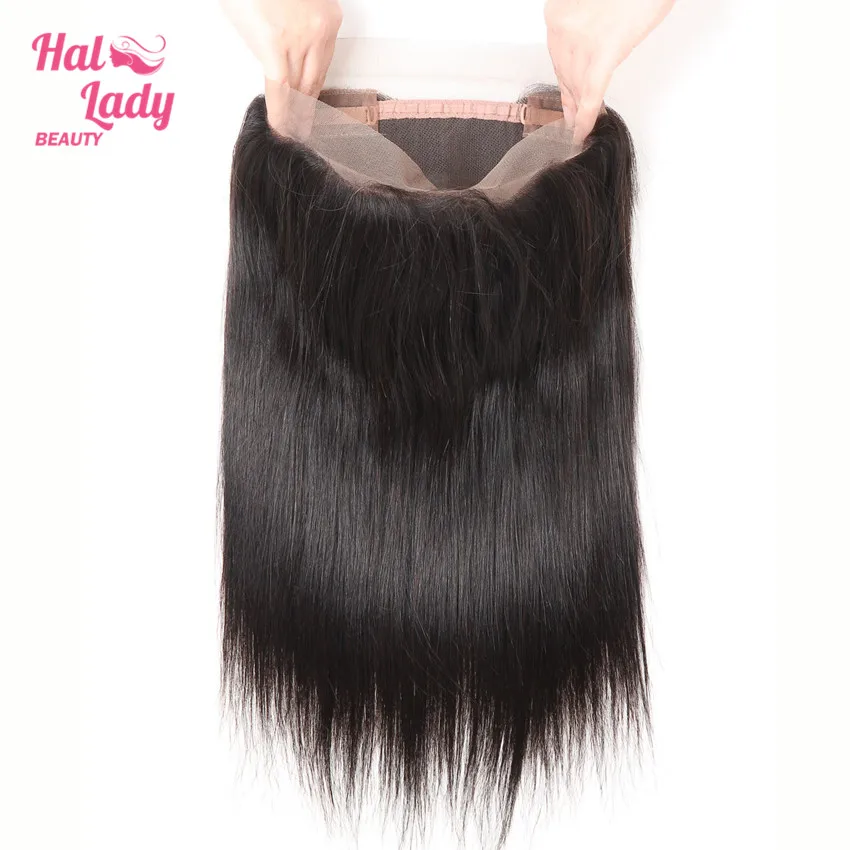 Halo Lady Beauty 360 Lace Frontal Closure Indian Straight Hair 360 Frontal Closure With Baby Hair Non Remy Human Hair Extension
Halo Lady Beauty 360 Lace Frontal Closure Indian Straight Hair 360 Frontal Closure With Baby Hair Non Remy Human Hair Extension