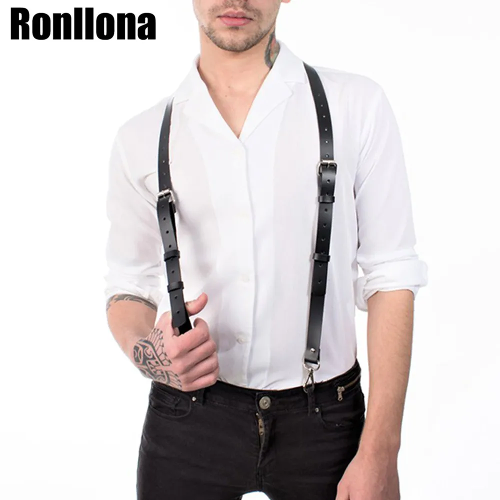 Leather Belt For Men Body Bondage Strap Garter Belt Suspender Bondage Body Cage gg Belt Punk Goth Sexy Suspender Male Harness
Leather Belt For Men Body Bondage Strap Garter Belt Suspender Bondage Body Cage gg Belt Punk Goth Sexy Suspender Male Harness