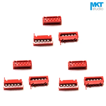 10Pcs Micromatch Red 2.54mm Pitch Female IDC Box Header Connector Sample 4P 6P 8P 10P 12P 14P 16P 18P 20P 22P 24P 26P
10Pcs Micromatch Red 2.54mm Pitch Female IDC Box Header Connector Sample 4P 6P 8P 10P 12P 14P 16P 18P 20P 22P 24P 26P