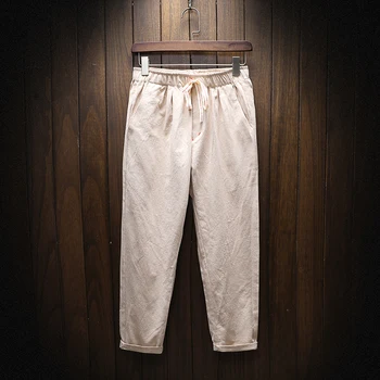 Men's New Summer Fashion Casual Joker Cotton Hemp Small Feet Nine Points Trousers Casual Pants
Men's New Summer Fashion Casual Joker Cotton Hemp Small Feet Nine Points Trousers Casual Pants