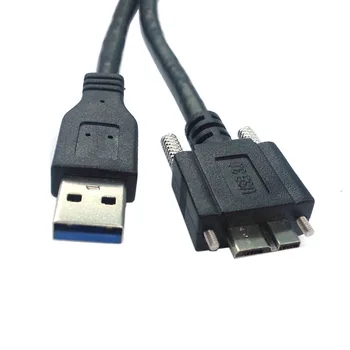 Jimier CY USB 3.0 A type Cable Male to Micro USB 3.0 B Male with Mount Panel Screws for Hard Disk Mobile Phone 100cm 
Jimier CY USB 3.0 A type Cable Male to Micro USB 3.0 B Male with Mount Panel Screws for Hard Disk Mobile Phone 100cm