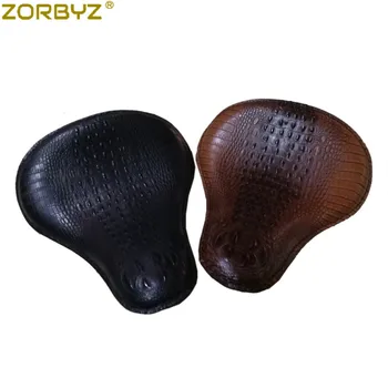 ZORBYZ Motorcycle Black / Brown Retro Vintage Crocodile PU Leather Style Driver Solo Seat For Harley Chopper Bobber Custom
ZORBYZ Motorcycle Black / Brown Retro Vintage Crocodile PU Leather Style Driver Solo Seat For Harley Chopper Bobber Custom