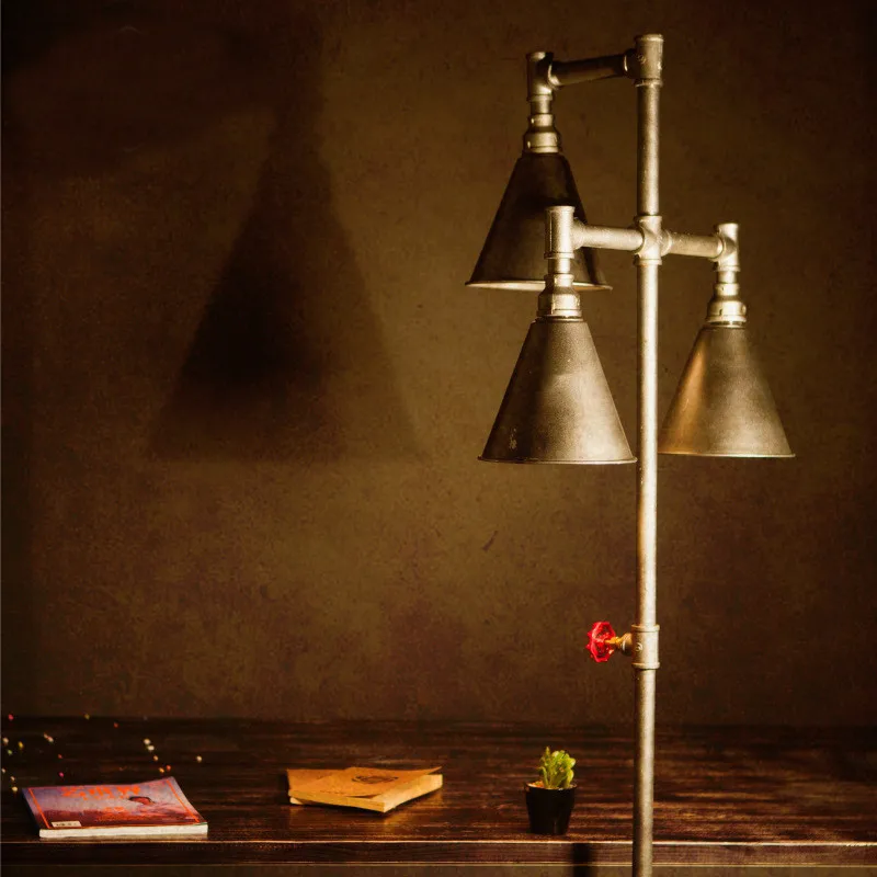 Loft Water Pipe Floor Lamp American Vintage Decoration Personality Iron Floor Lamp For Coffee Restaurant Bar
Loft Water Pipe Floor Lamp American Vintage Decoration Personality Iron Floor Lamp For Coffee Restaurant Bar