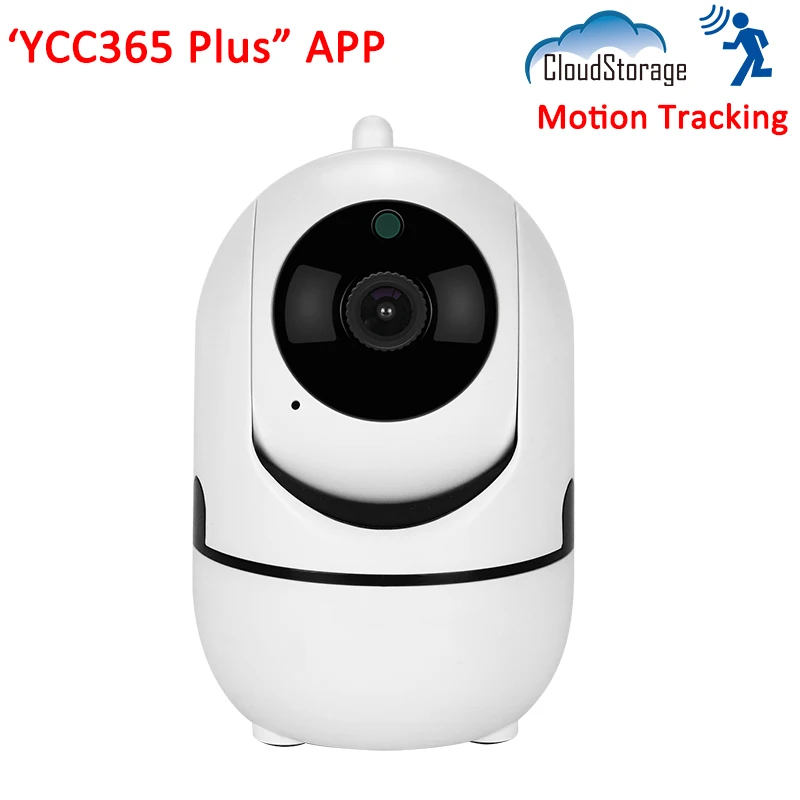 1080P Full HD Cloud Storage SD Card Auto Motion Tracking Smart Home Security Wireless WIFI CCTV IP Camera YCC365 Plus APP
1080P Full HD Cloud Storage SD Card Auto Motion Tracking Smart Home Security Wireless WIFI CCTV IP Camera YCC365 Plus APP