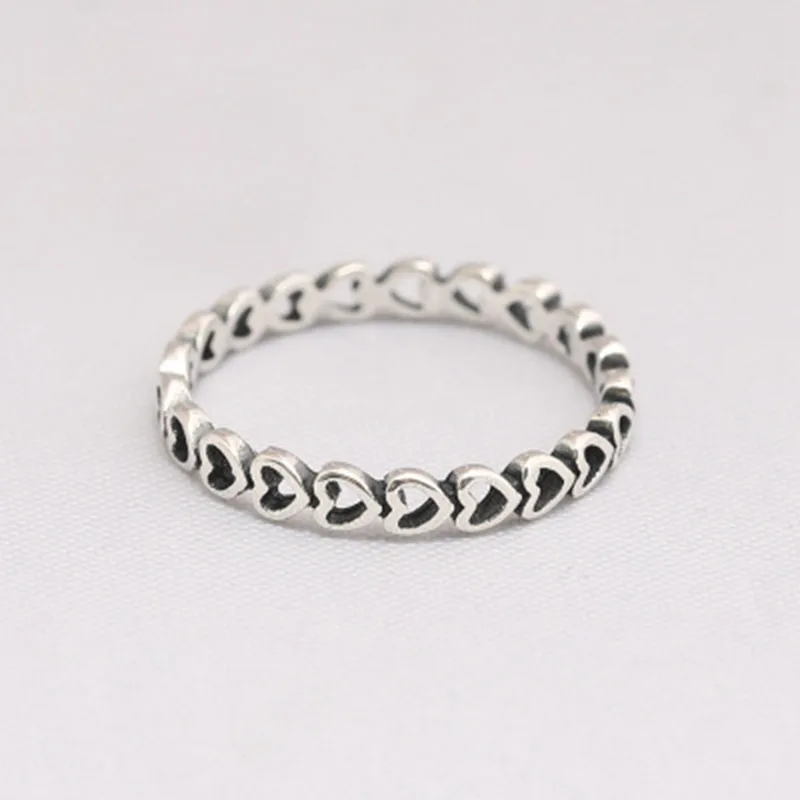 High Quality Trendy Famous Brand 100% 925 Sterling Silver Linked Hollow Heart Finger Ring silver 925 jewelry girl Birthday Gift
High Quality Trendy Famous Brand 100% 925 Sterling Silver Linked Hollow Heart Finger Ring silver 925 jewelry girl Birthday Gift
