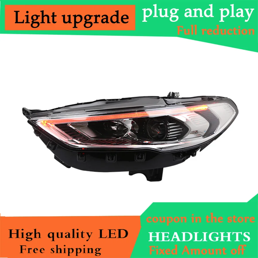 D-YL Car Styling for Ford Mondeo 2017-2019 Headlights Fusion LED Headlights flowing Optical Lens DRL Yellow Turning
D-YL Car Styling for Ford Mondeo 2017-2019 Headlights Fusion LED Headlights flowing Optical Lens DRL Yellow Turning