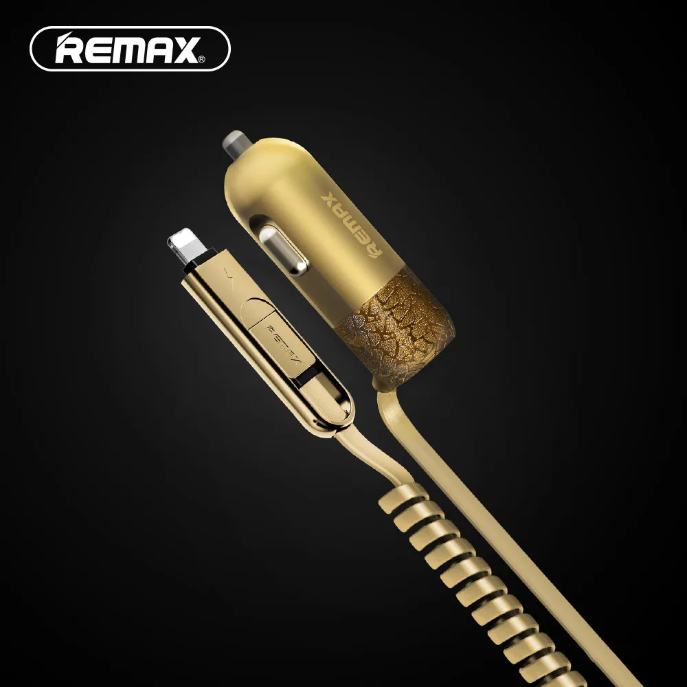 Remax Finchy USB Car Charger 3.4A Output with Spring Shape 2 in 1 USB Cable For iPhone Samsung LG Huawei xiaomi
Remax Finchy USB Car Charger 3.4A Output with Spring Shape 2 in 1 USB Cable For iPhone Samsung LG Huawei xiaomi