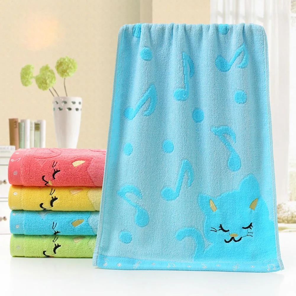 Cute Cat Towel Soft Bamboo Fiber Towel Strong Water Absorbing Home Bathing Shower Towels XHC88 
Cute Cat Towel Soft Bamboo Fiber Towel Strong Water Absorbing Home Bathing Shower Towels XHC88