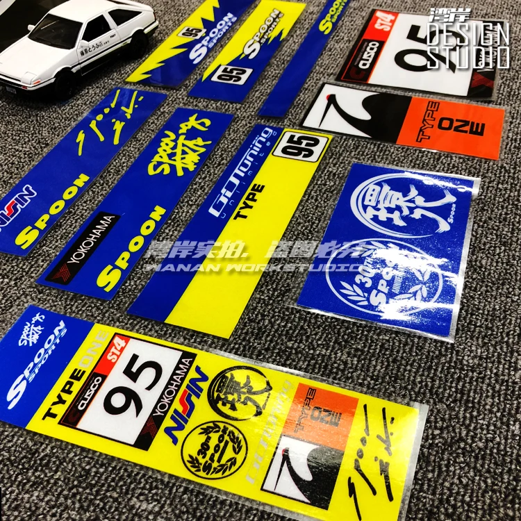 Creative Fashion Auto Body Window Sticker Decals Car Styling for Yokohama ST4 Spoon Sports 30TH Anniversary TYPE ONE 95
Creative Fashion Auto Body Window Sticker Decals Car Styling for Yokohama ST4 Spoon Sports 30TH Anniversary TYPE ONE 95
