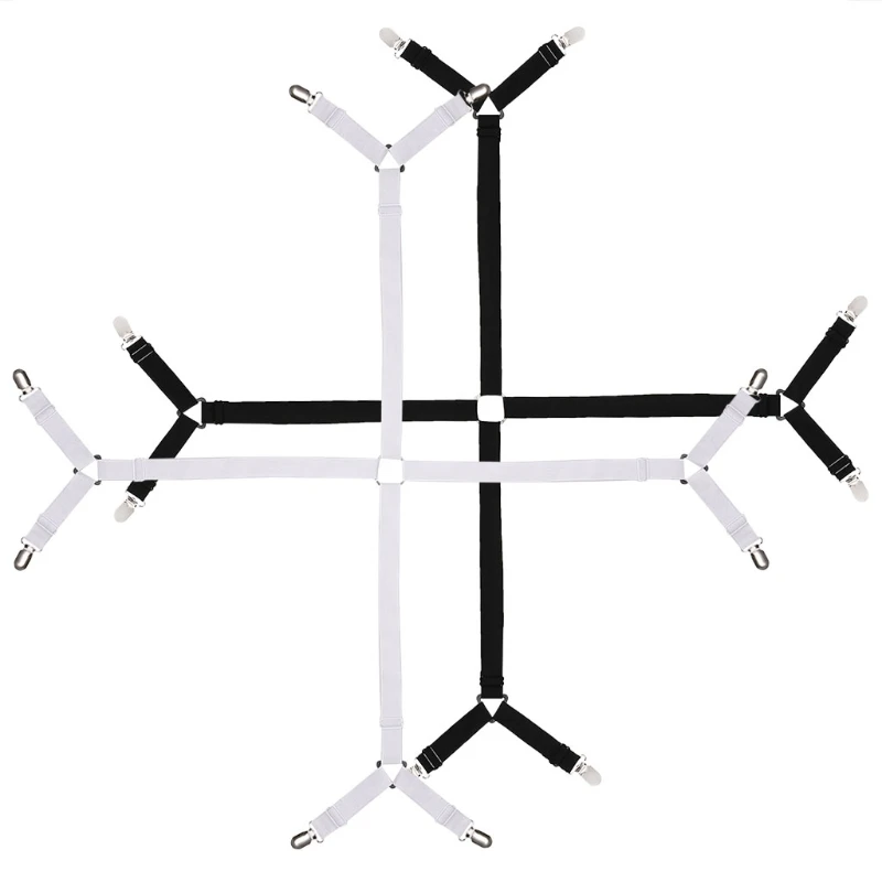 Bed Sheet Clip Mattress Fasteners Holder Elastic Grippers Clips Suspender Straps Belt
Bed Sheet Clip Mattress Fasteners Holder Elastic Grippers Clips Suspender Straps Belt