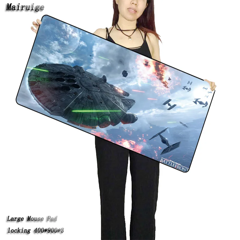 Mairuige Shop Star War Space Gaming Mouse Pad Overlock Black Rubber Non-slip Mousemat PC Computer Desk Speed Mice Play Mat
Mairuige Shop Star War Space Gaming Mouse Pad Overlock Black Rubber Non-slip Mousemat PC Computer Desk Speed Mice Play Mat