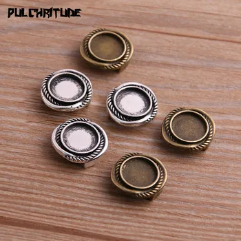 10PCS Leather Beads Antique Silver color /Bronze Blank 10mm Cabochon Setting Diy Bracelets Making Supplies P6733
10PCS Leather Beads Antique Silver color /Bronze Blank 10mm Cabochon Setting Diy Bracelets Making Supplies P6733