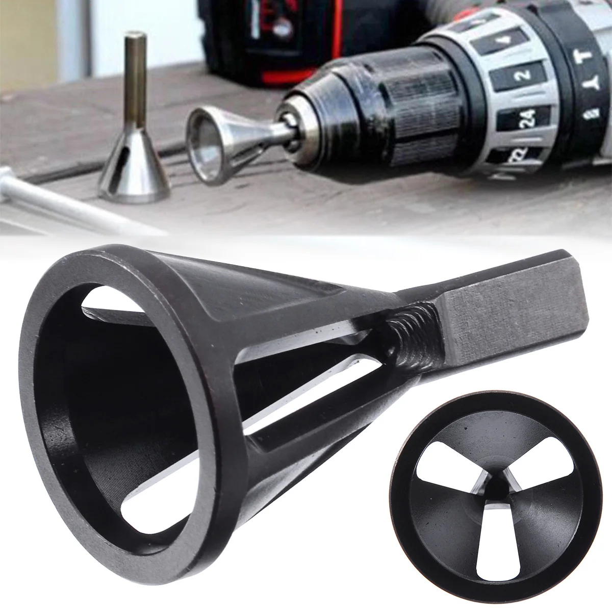 1pc Drill Bit Deburring External Chamfer Tool Stainless Steel Remove Burr Tools For All Kinds Of Chuck Drills
1pc Drill Bit Deburring External Chamfer Tool Stainless Steel Remove Burr Tools For All Kinds Of Chuck Drills