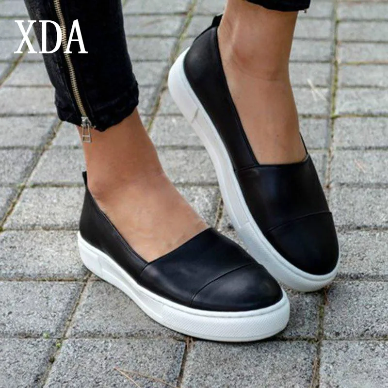 XDA Plus Size 35-43 2019 Fashion Women's Shoes Casual Slip On Round Toe single shoes Solid Shallow Espadrilles Women shoes B101
XDA Plus Size 35-43 2019 Fashion Women's Shoes Casual Slip On Round Toe single shoes Solid Shallow Espadrilles Women shoes B101