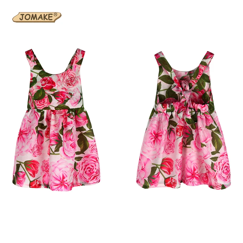 JOMAKE Girls Summer Dress 2018 New Style Bow Backless Kids Dresses For Girls Baby Princess Dress Beach Costume Children Clothes
JOMAKE Girls Summer Dress 2018 New Style Bow Backless Kids Dresses For Girls Baby Princess Dress Beach Costume Children Clothes