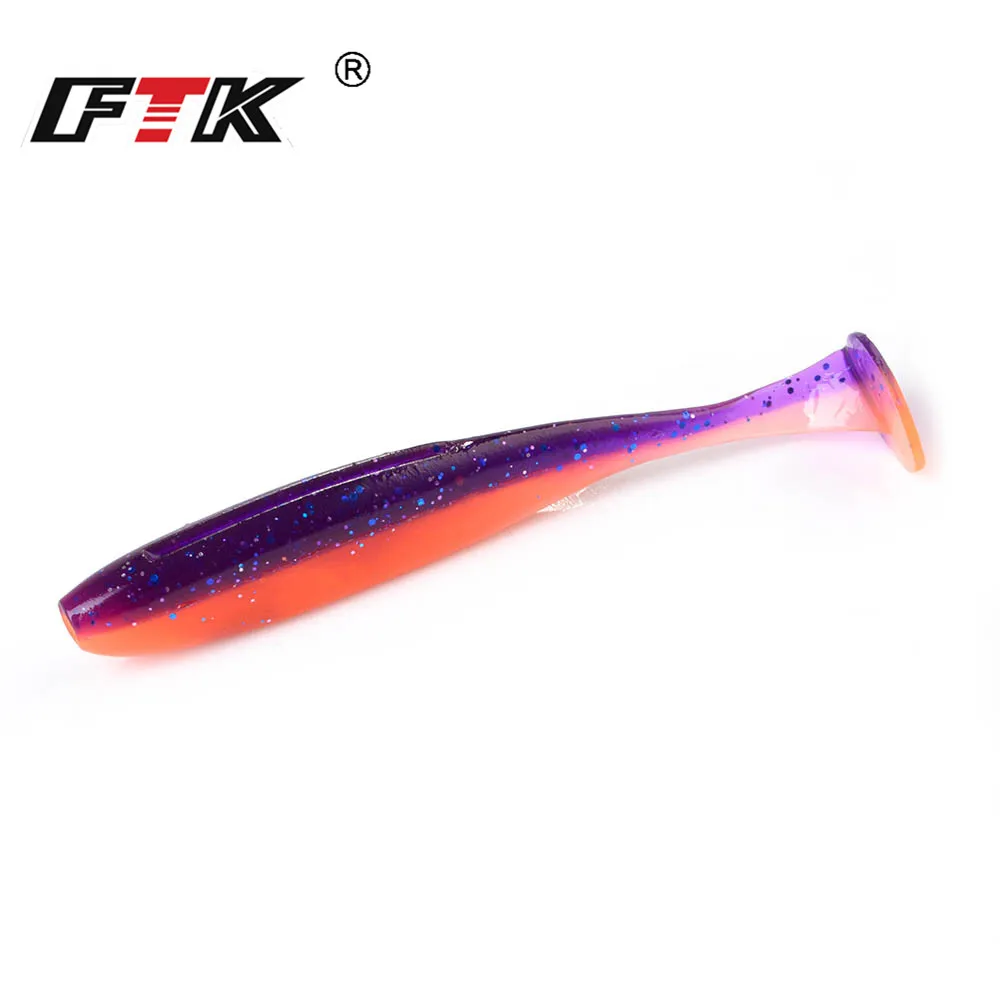 FTK Fishing Soft Lures 75mm 100mm Wobblers Astringency Carp Bass Pike Fishing Silicone Artificial Double Color Baits
FTK Fishing Soft Lures 75mm 100mm Wobblers Astringency Carp Bass Pike Fishing Silicone Artificial Double Color Baits