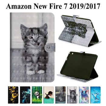 3D Printing PU Leather Case For Amazon Kindle Fire 7 2019 2017 Smart Cover tablet case for Amazon Kindle Fire 7 case+Film+Pen
3D Printing PU Leather Case For Amazon Kindle Fire 7 2019 2017 Smart Cover tablet case for Amazon Kindle Fire 7 case+Film+Pen
