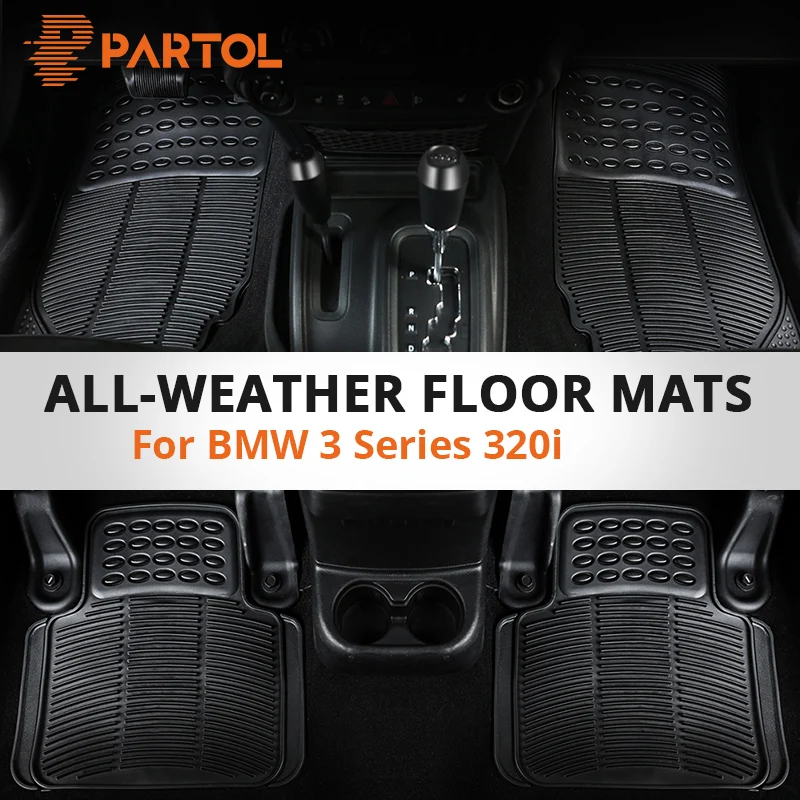 Partol Car Floor Mats Anti-Slip Flexible Floor Mats Black Interior Car Styling Trimmable Floor Mat for BMW 320i 323i Universal
Partol Car Floor Mats Anti-Slip Flexible Floor Mats Black Interior Car Styling Trimmable Floor Mat for BMW 320i 323i Universal