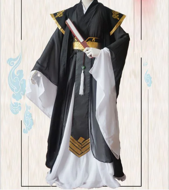 Nie HuaiSang Junior Boy Black Male Cosplay Hanfu for Anime The Founder of Diabolism Ancient Chinese Male Costume Hanfu
Nie HuaiSang Junior Boy Black Male Cosplay Hanfu for Anime The Founder of Diabolism Ancient Chinese Male Costume Hanfu