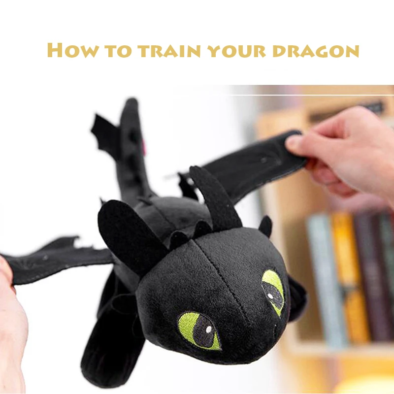 IN STOCK Toothless black and white Two styles How To Train Your Dragon 3 Light Fury/Night Fury Plush doll Gift Animal Toy
IN STOCK Toothless black and white Two styles How To Train Your Dragon 3 Light Fury/Night Fury Plush doll Gift Animal Toy