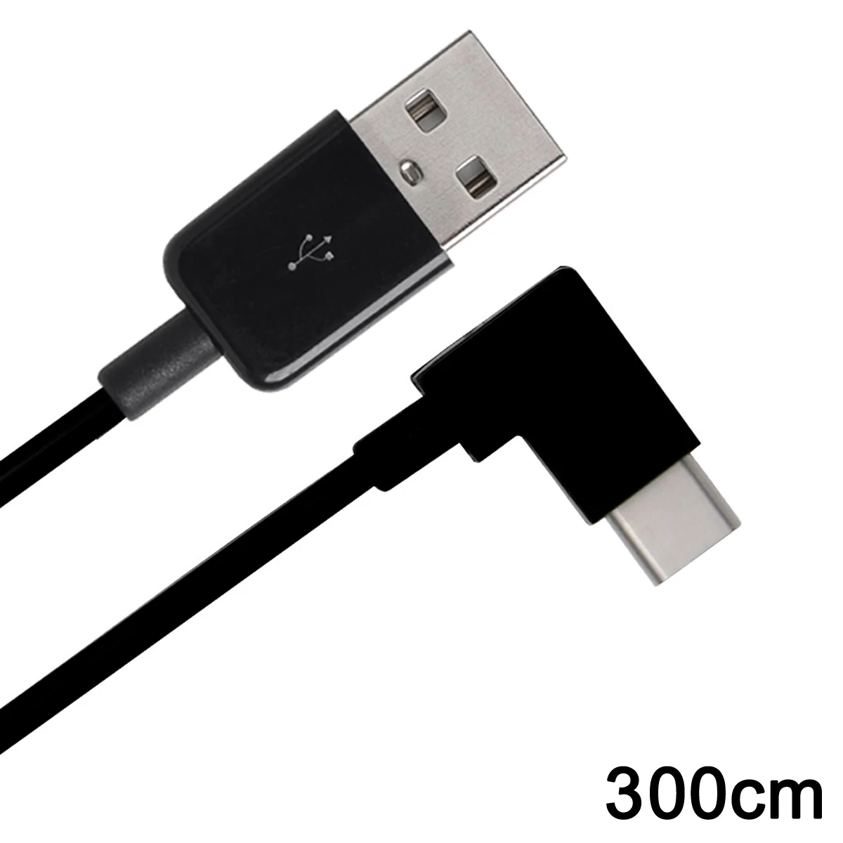 CYDZ 300cm Right Angled USB 3.1 Type C USB-C to USB 2.0 Cable 90 Degree Connector for Tablet & Mobile Phone
CYDZ 300cm Right Angled USB 3.1 Type C USB-C to USB 2.0 Cable 90 Degree Connector for Tablet & Mobile Phone