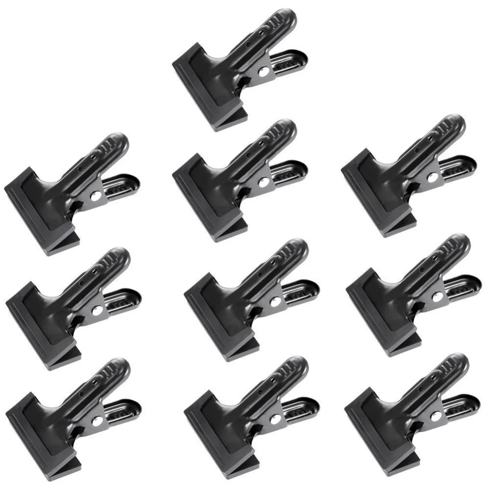 Neewer 10-Pack Set Heavy Duty Muslin Spring Clamps Clips 4 1/4 inch for Photo Studio Backdrops Backgrounds Woodworking
Neewer 10-Pack Set Heavy Duty Muslin Spring Clamps Clips 4 1/4 inch for Photo Studio Backdrops Backgrounds Woodworking
