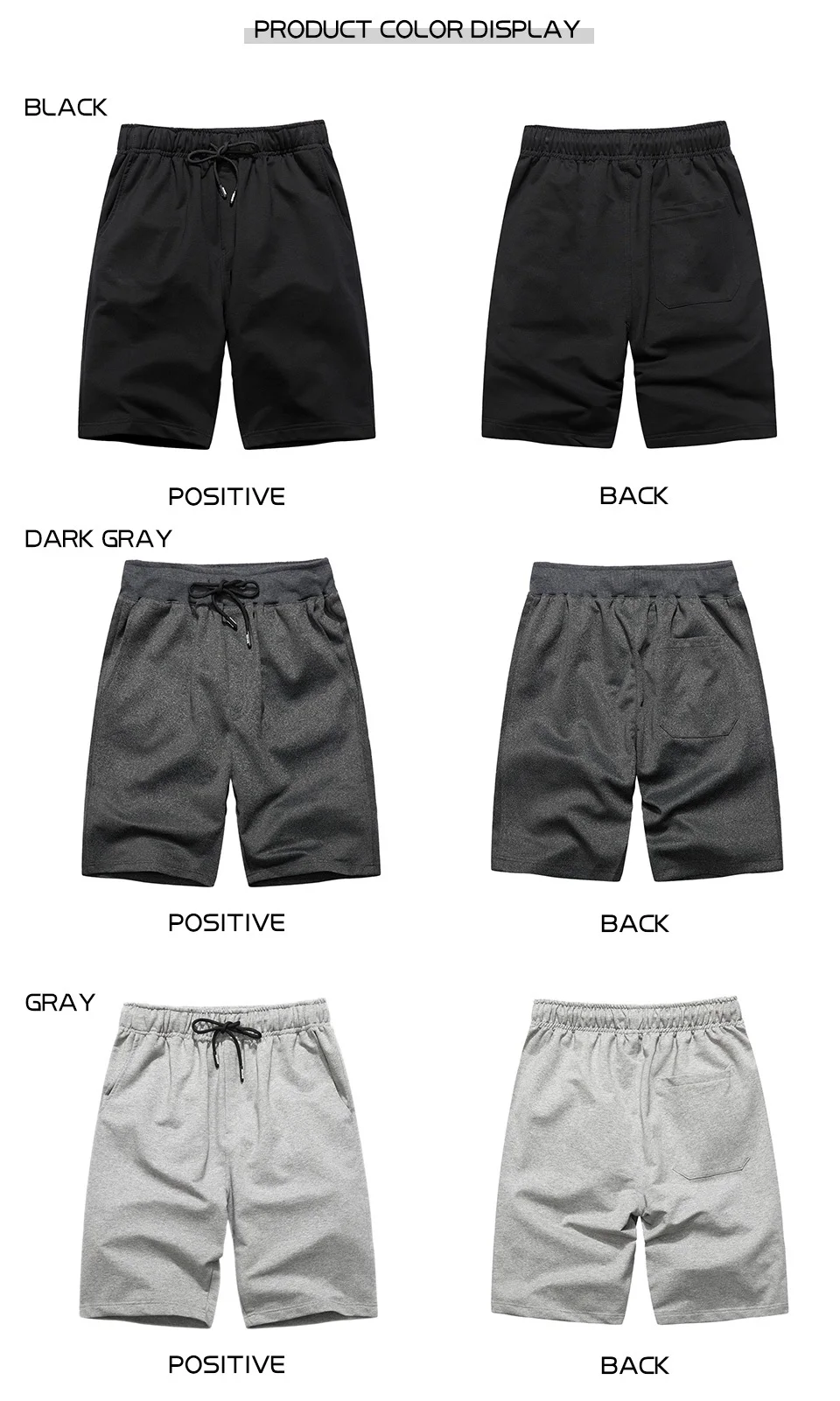 mens shorts types