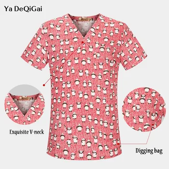 Hospital Nurse Scrub Top Breathable Medical Surgical Uniform Beauty salon uniforms top+cap Dentistry pharmacy work clothes
Hospital Nurse Scrub Top Breathable Medical Surgical Uniform Beauty salon uniforms top+cap Dentistry pharmacy work clothes