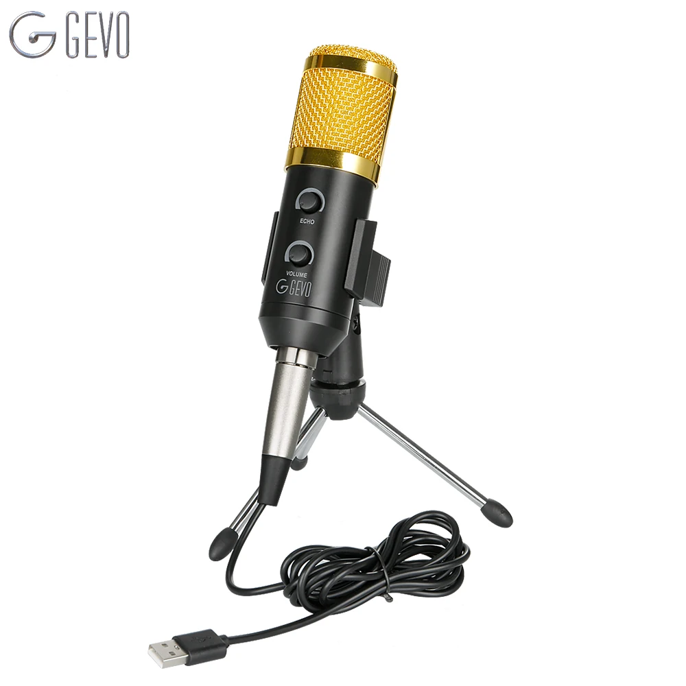GEVO BM 900 USB Microphone Condenser Wired With Stand Mic For Computer Recording PC Singing Studio Karaoke Upgraded From BM 800
GEVO BM 900 USB Microphone Condenser Wired With Stand Mic For Computer Recording PC Singing Studio Karaoke Upgraded From BM 800