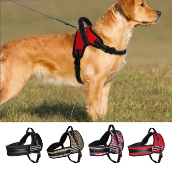 6 Colors Dog Harness Vest Nylon Pet Reflective Collar No Pull Dog Harnesses Adjustable For Medium Large Dogs K9 Pitbull Bulldog
6 Colors Dog Harness Vest Nylon Pet Reflective Collar No Pull Dog Harnesses Adjustable For Medium Large Dogs K9 Pitbull Bulldog